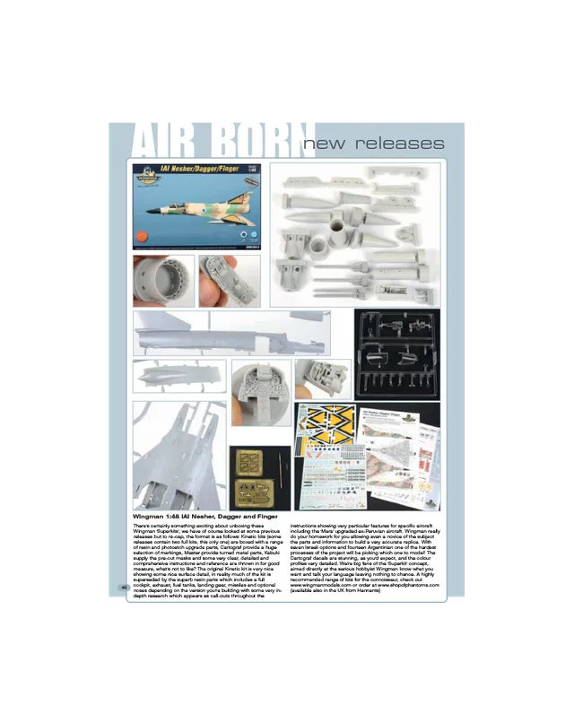 AFV Modeller AIR61 articolo PDF Air Born aerei