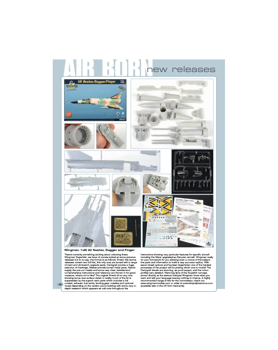 AFV Modeller AIR61 articolo PDF Air Born aerei