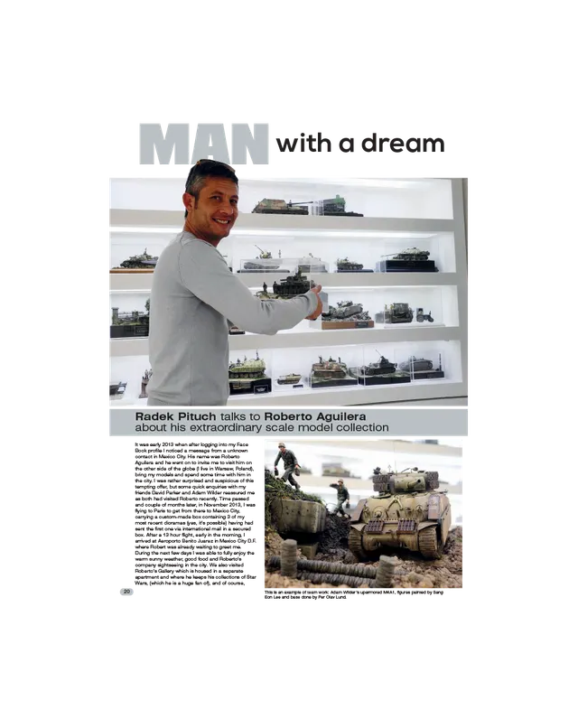 AFV Modeller AFV 76 articolo PDF Man with a Dream