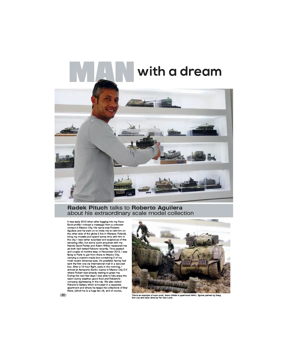 AFV Modeller AFV 76 articolo PDF Man with a Dream