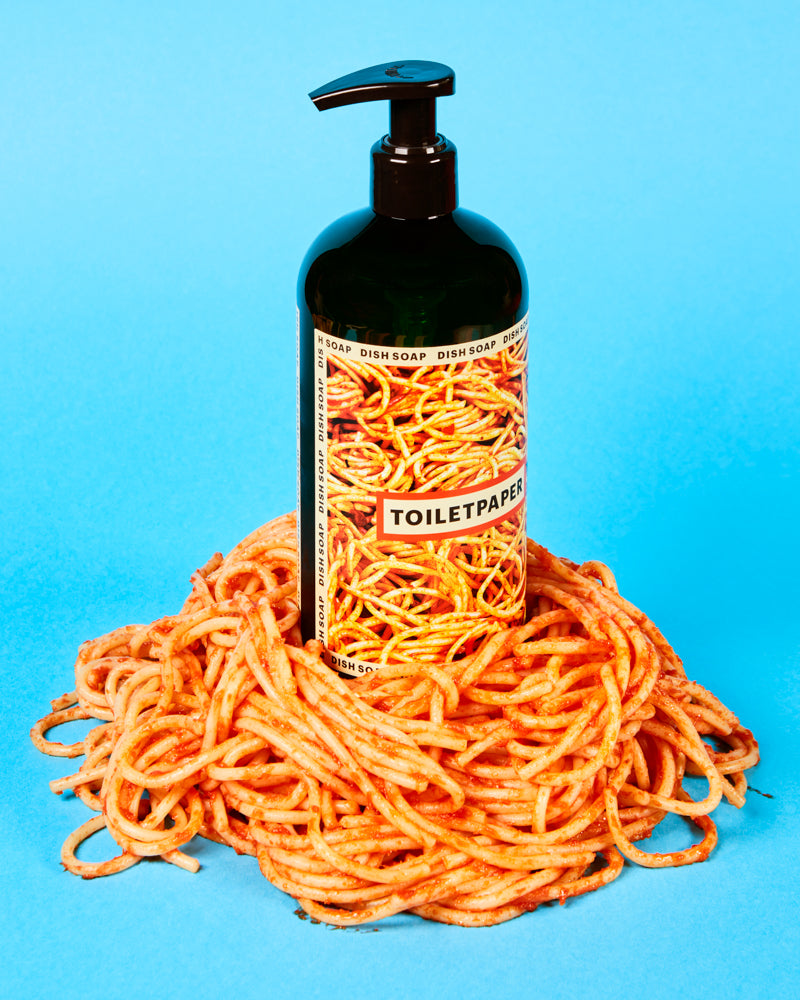 TOILETPAPER Spaghetti detersivo piatti 500 ml agrumi