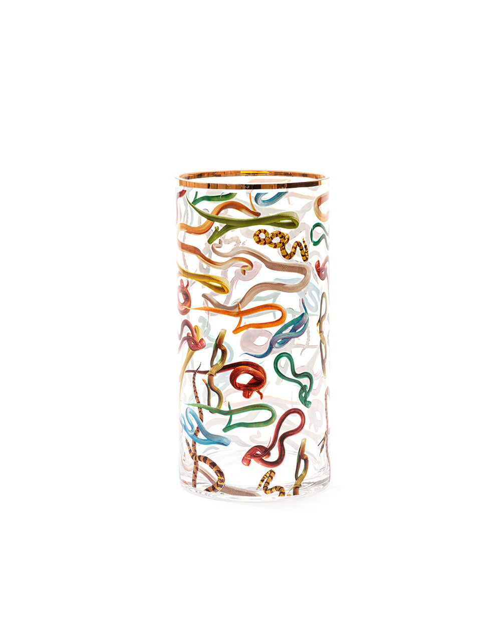 TOILETPAPER vaso cilindrico medio vetro Roses