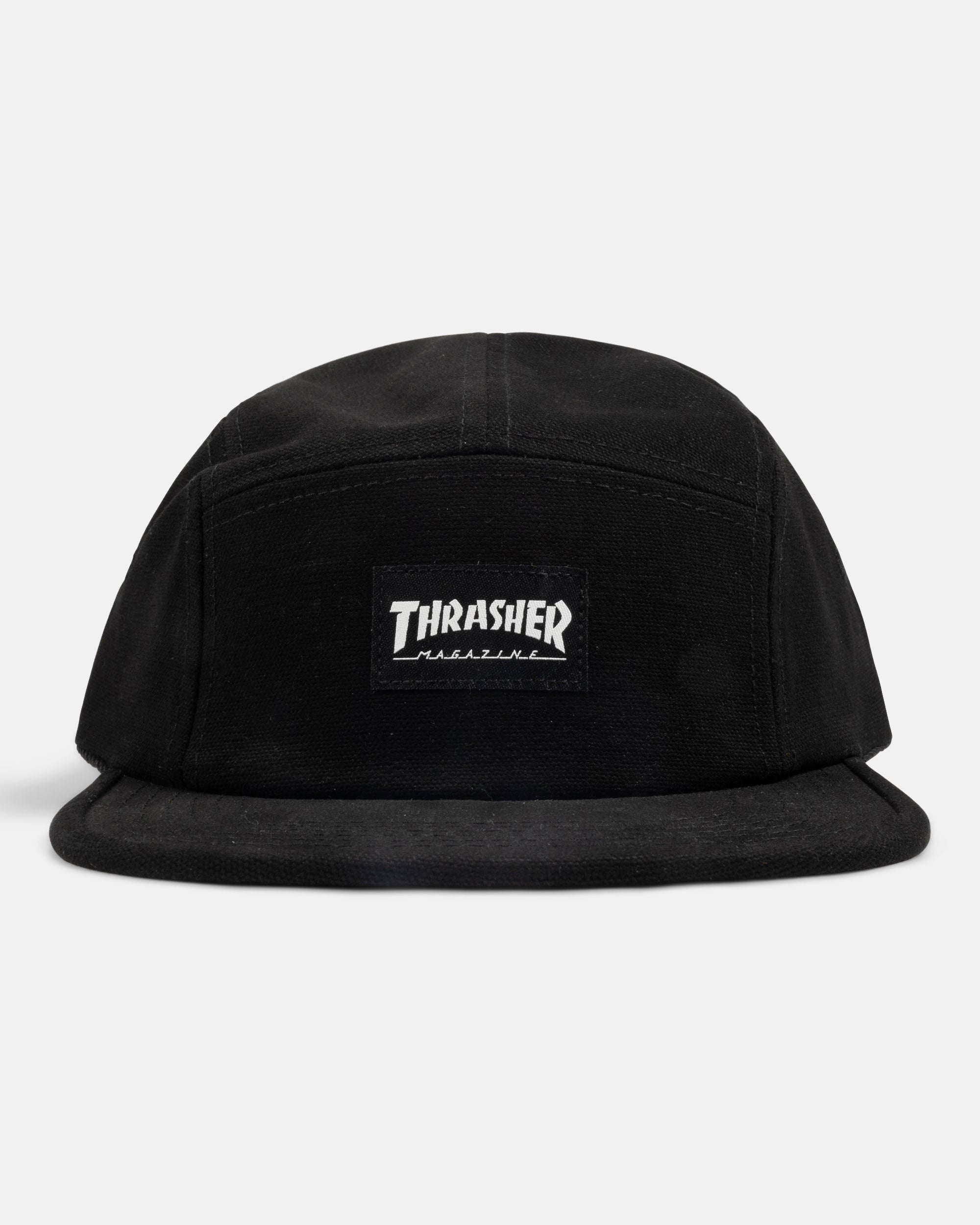 Thrasher 5 Panel cappello nero in cotone
