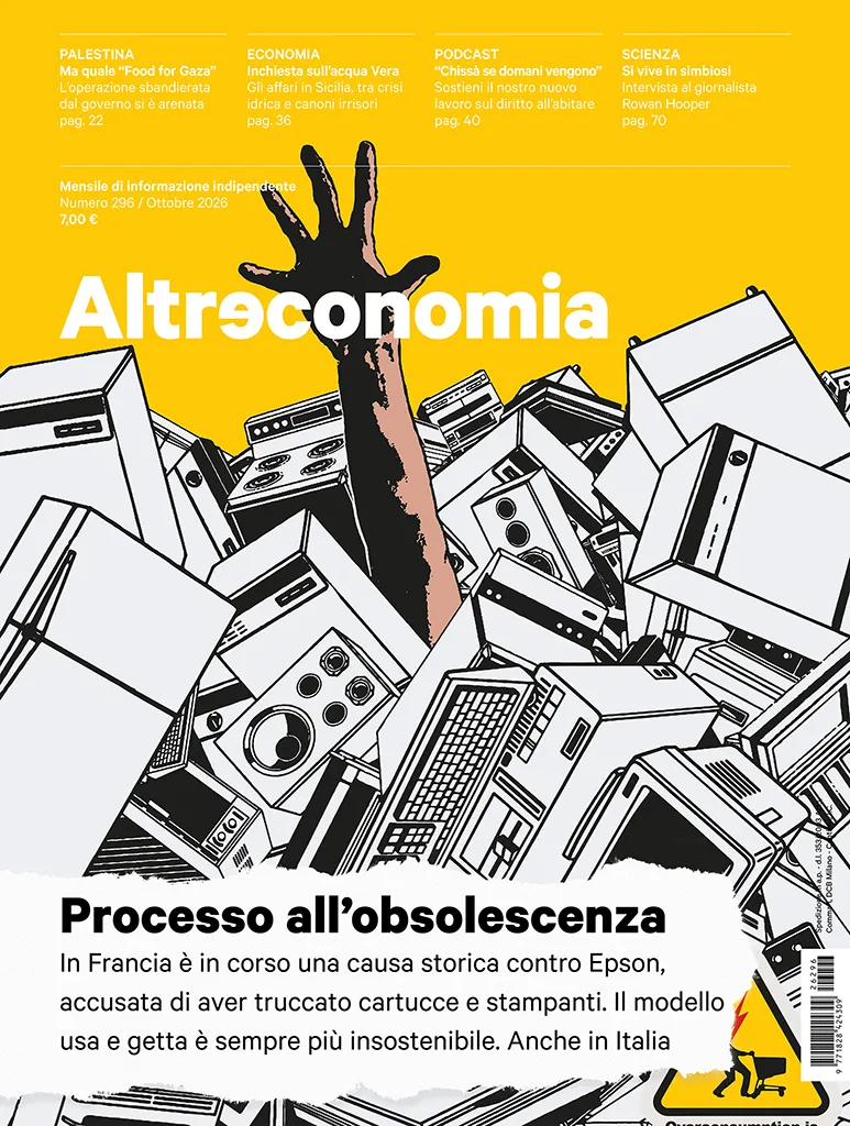 Altreconomia 296 Processo all’obsolescenza rivista copia singola consumo