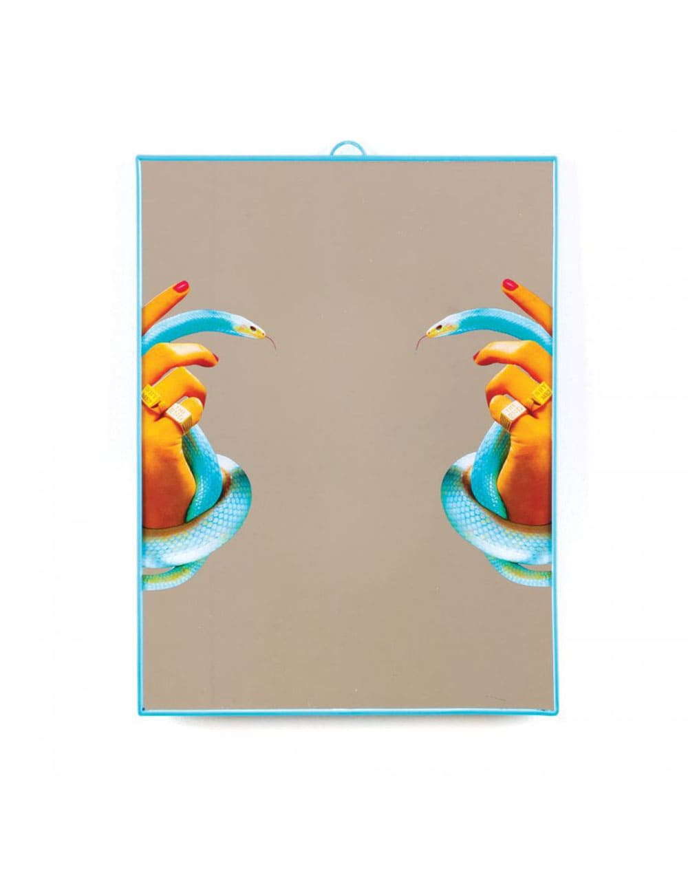 TOILETPAPER Mirror Big specchio plastica Flowers 30x40 cm