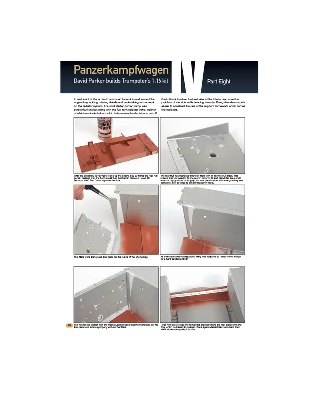 AFV Modeller AFV90 Panzerkampfwagen IV articolo PDF carri