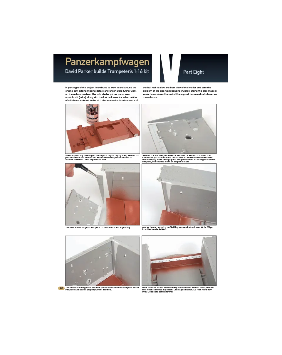 AFV Modeller AFV90 Panzerkampfwagen IV articolo PDF carri