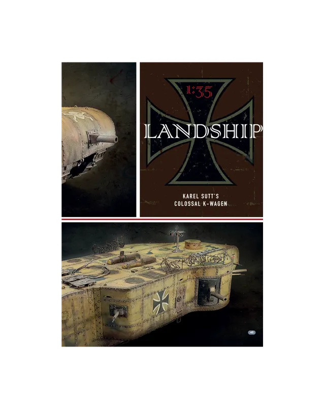 AFV Modeller AFV 148 Landship articolo PDF copia singola carri WWI