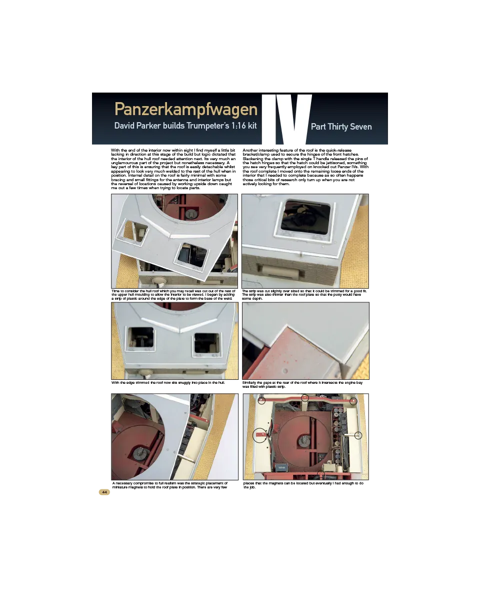AFV Modeller AFV119 Panzer IV Part 37 articolo PDF