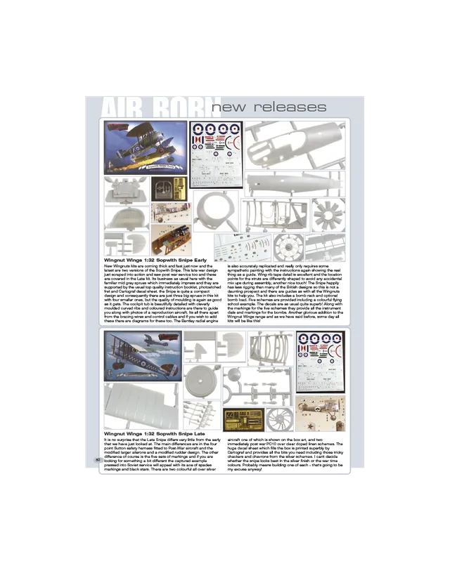 AFV Modeller AIR47 Air Born articolo PDF aerei