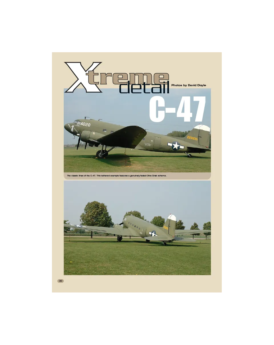 AFV Modeller AIR20 articolo PDF Xtreme Detail aerei