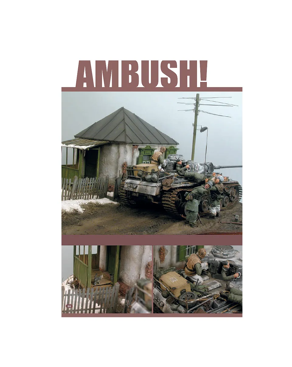 AFV Modeller Issue 54 articolo PDF Ambush Kharkov Diorama