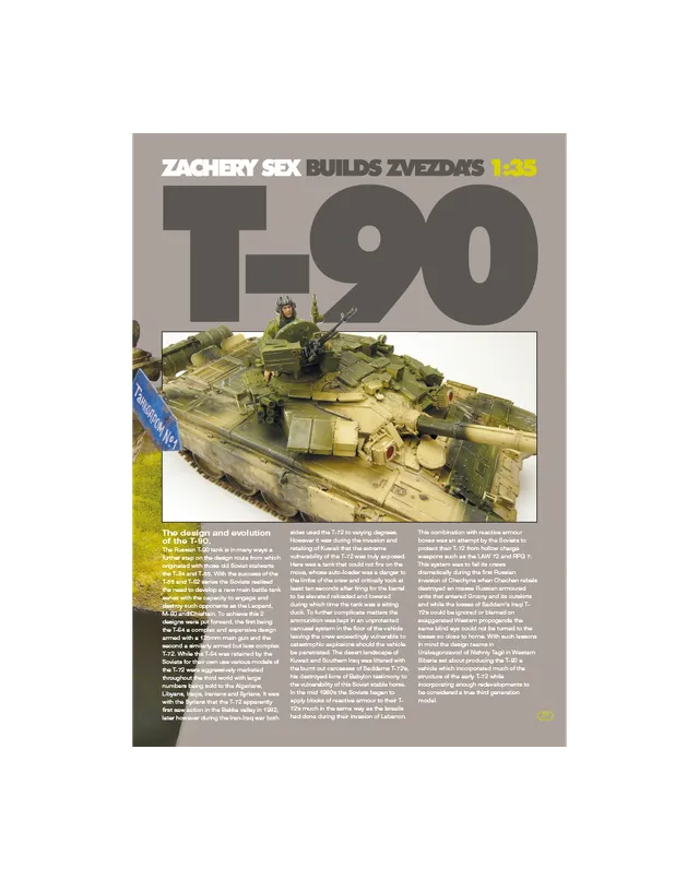 AFV Modeller AFV64 T-90 Zvezda rivista PDF