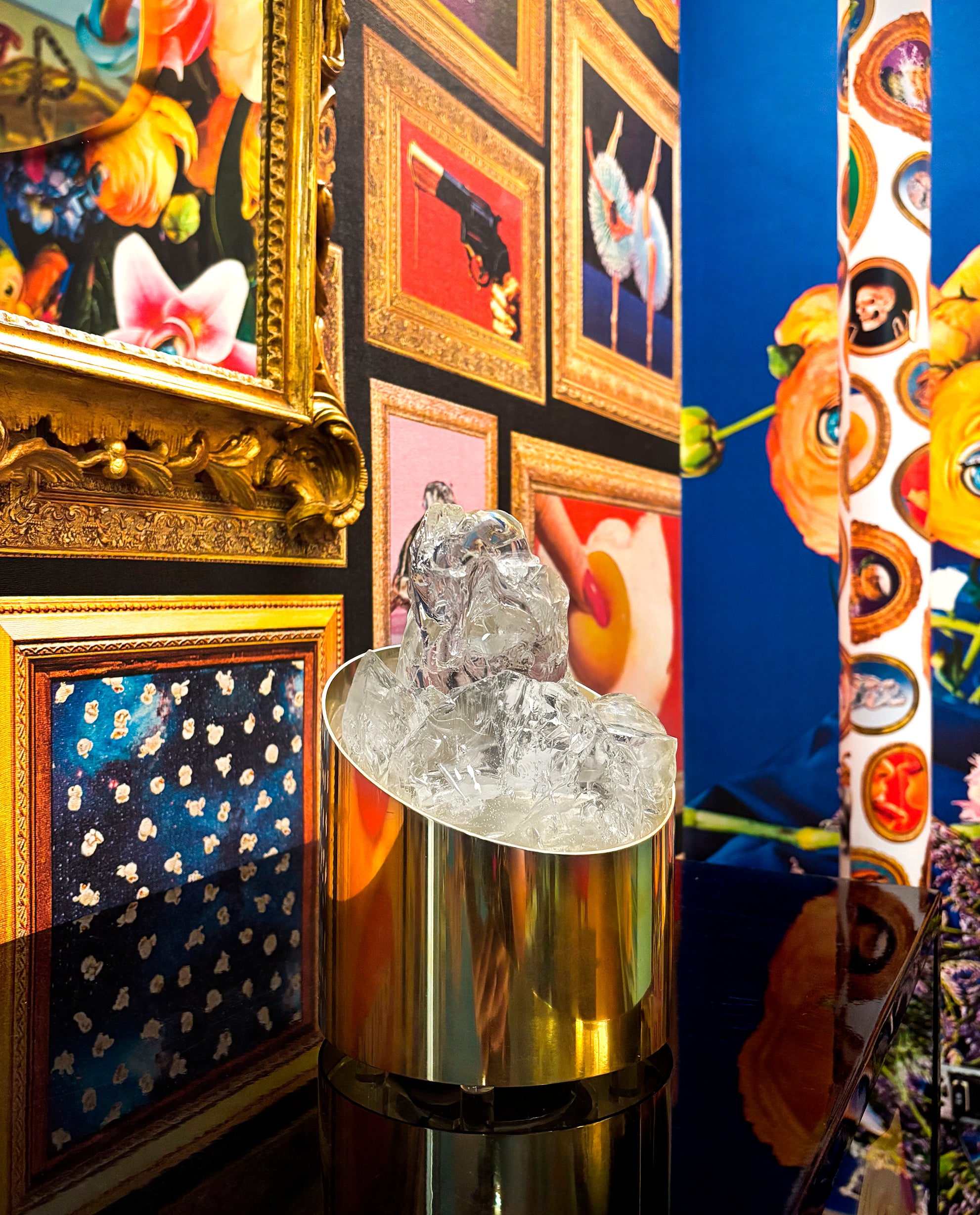 Toiletpaper Fusion Lamp Romanò lampada vetro Murano