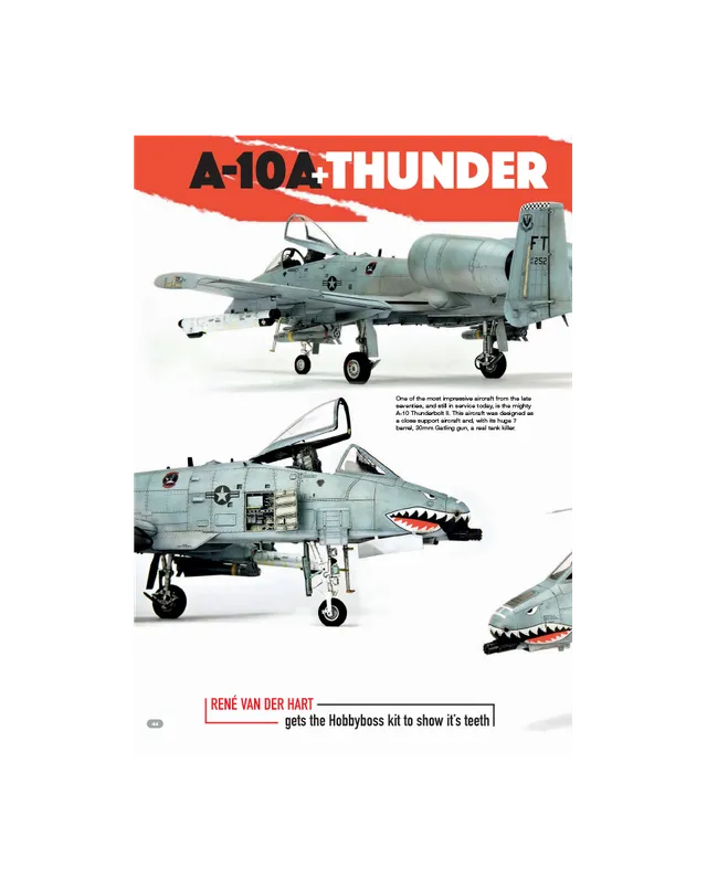 AFV Modeller AIR117 A-10A Thunderbolt II articolo PDF copia singola