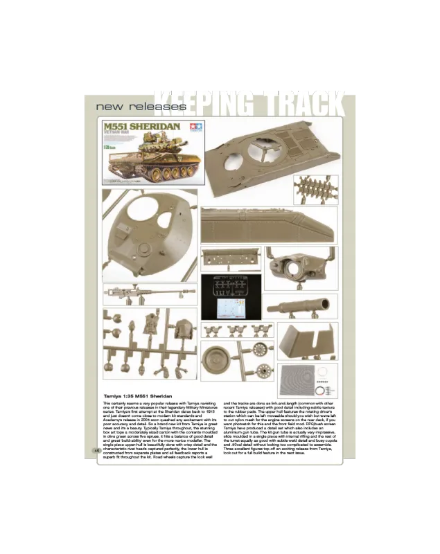 AFV Modeller AFV106 Keeping Track articolo PDF cingoli