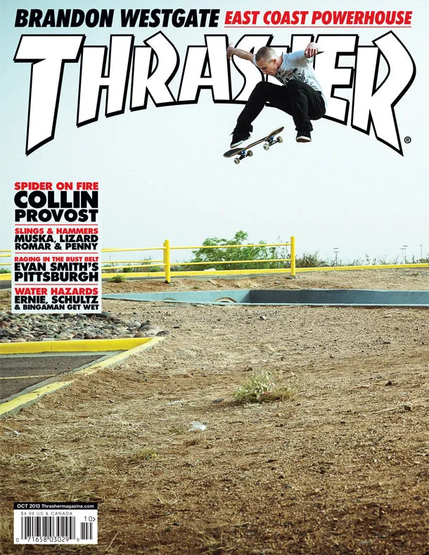 Thrasher Magazine ottobre 2013 rivista arretrato