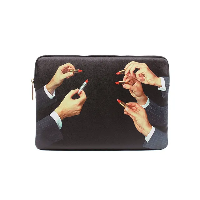 TOILETPAPER Lipsticks custodia laptop 13 pollici