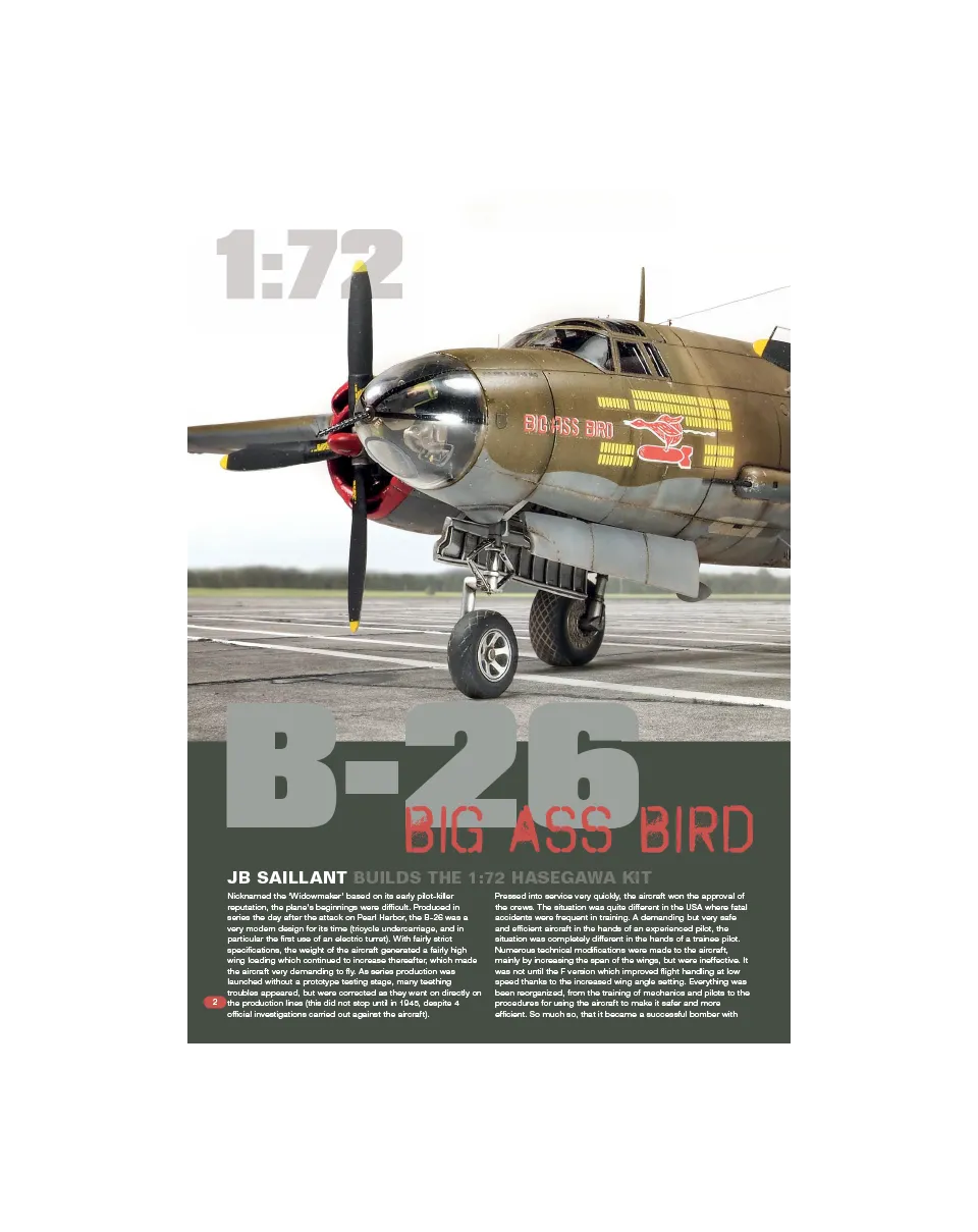 AFV Modeller AIR94 B-26 Big Ass Bird articolo PDF