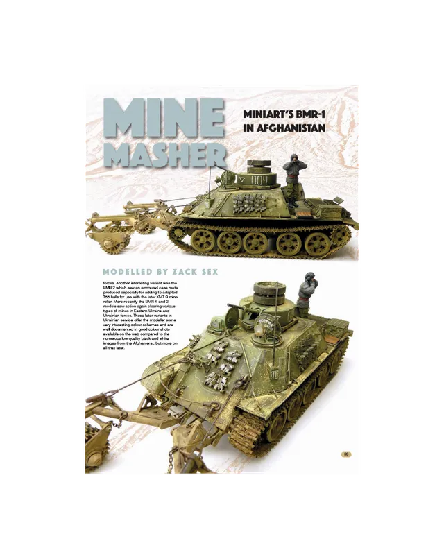 AFV Modeller AFV108 Mine Masher rivista PDF singola