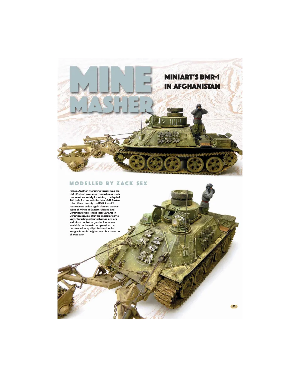 AFV Modeller AFV108 Mine Masher rivista PDF singola