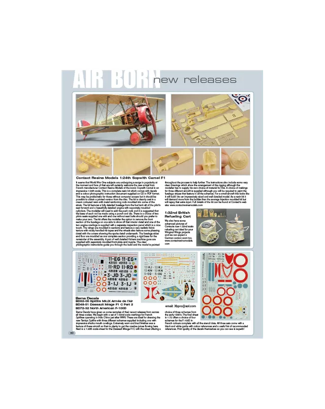 AFV Modeller AIR30 Air Born articolo PDF aerei