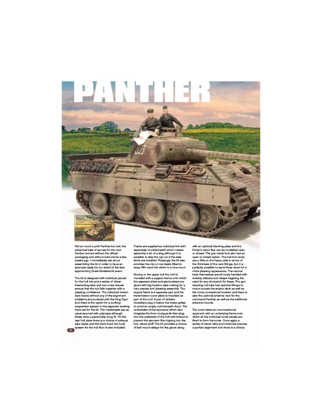 AFV Modeller AFV98 Cool Cat articolo PDF carro