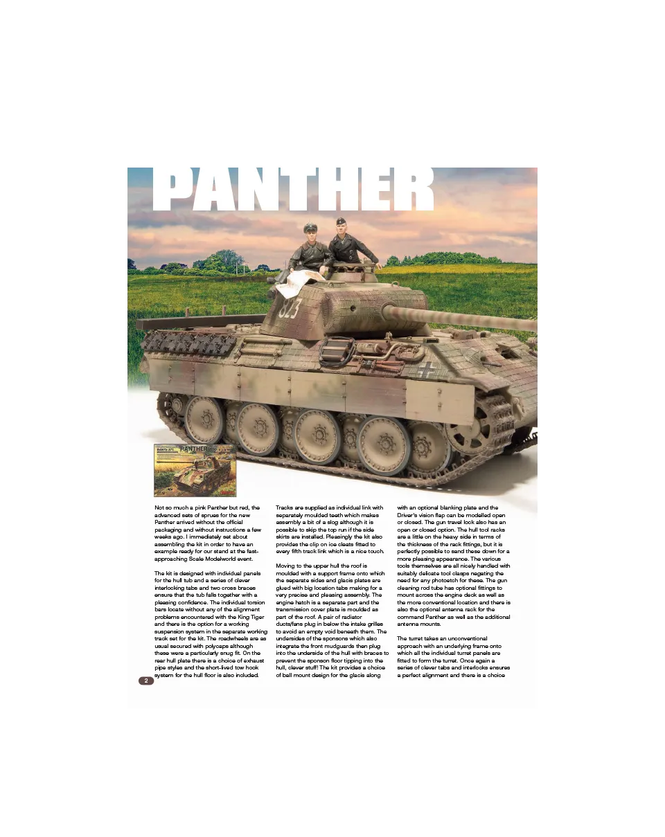 AFV Modeller AFV98 Cool Cat articolo PDF carro