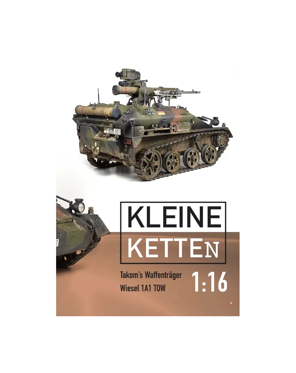 AFV Modeller AFV 128 articolo PDF Wiesel 1A1 TOW 1:16