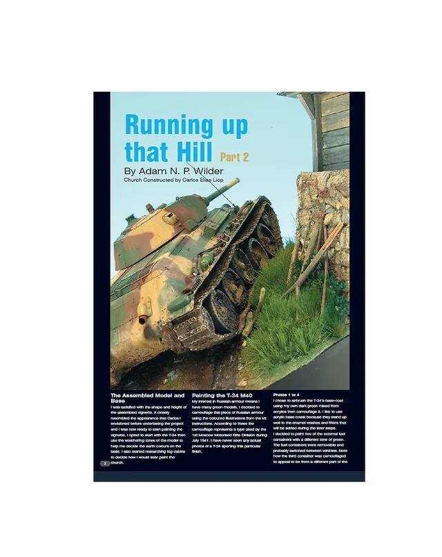 AFV Modeller Issue 26 Running up that Hill Part 2 articolo PDF carri