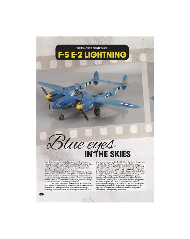 AFV Modeller AIR AIR112 F-5 Lightning articolo PDF 1:72