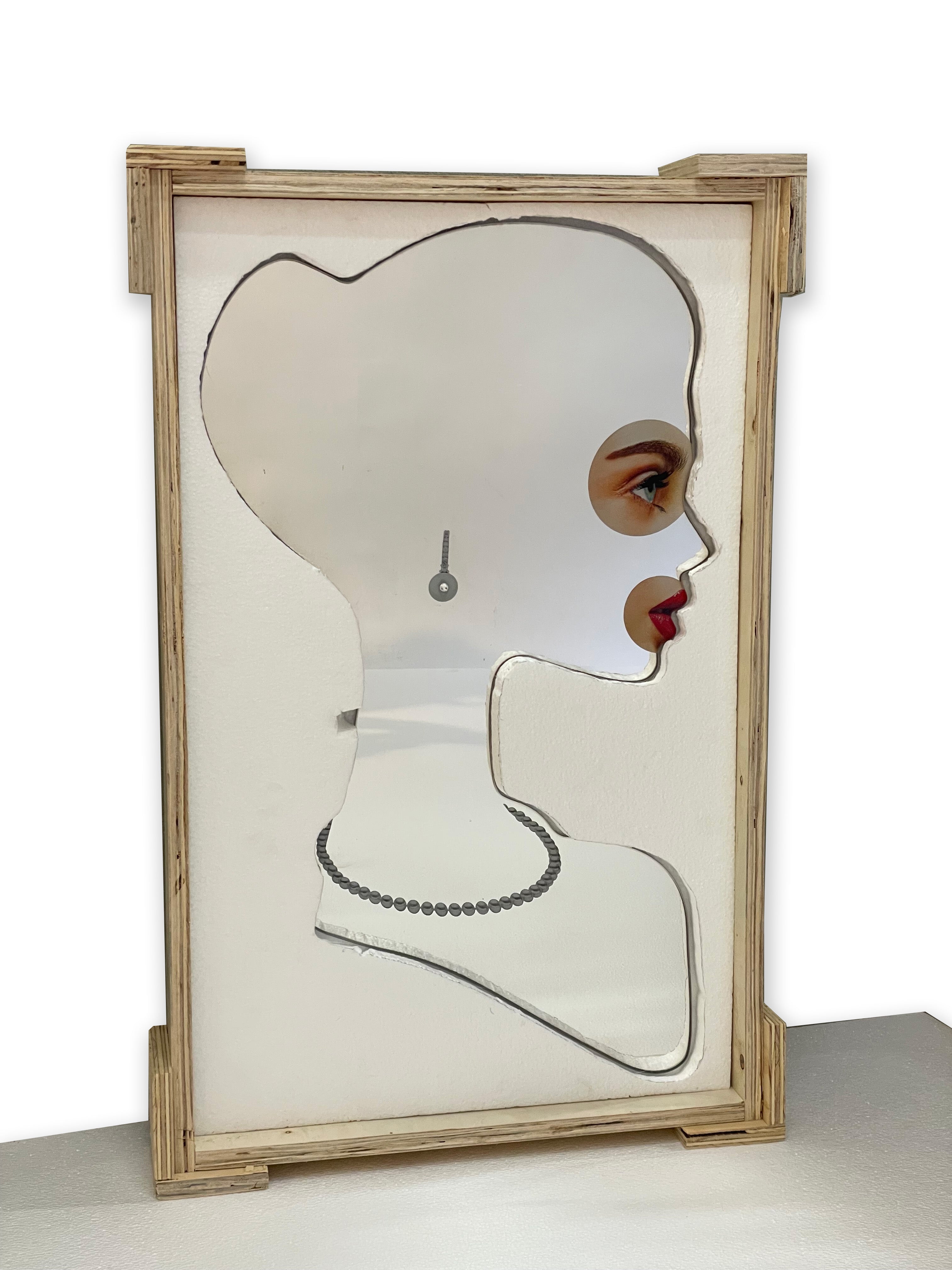 TOILETPAPER Mirror Beauty 2.0 Diamond specchio 42x68 numerato