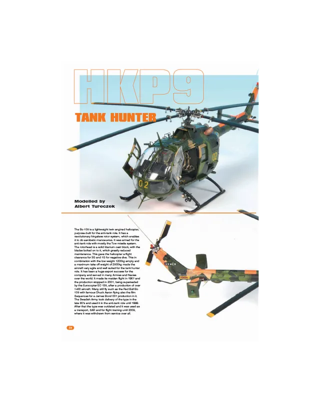 AFV Modeller AIR AIR78 HKP9 Tank Hunter articolo PDF