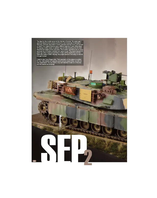 AFV Modeller AFV 136 Abrams SEPv2 articolo PDF