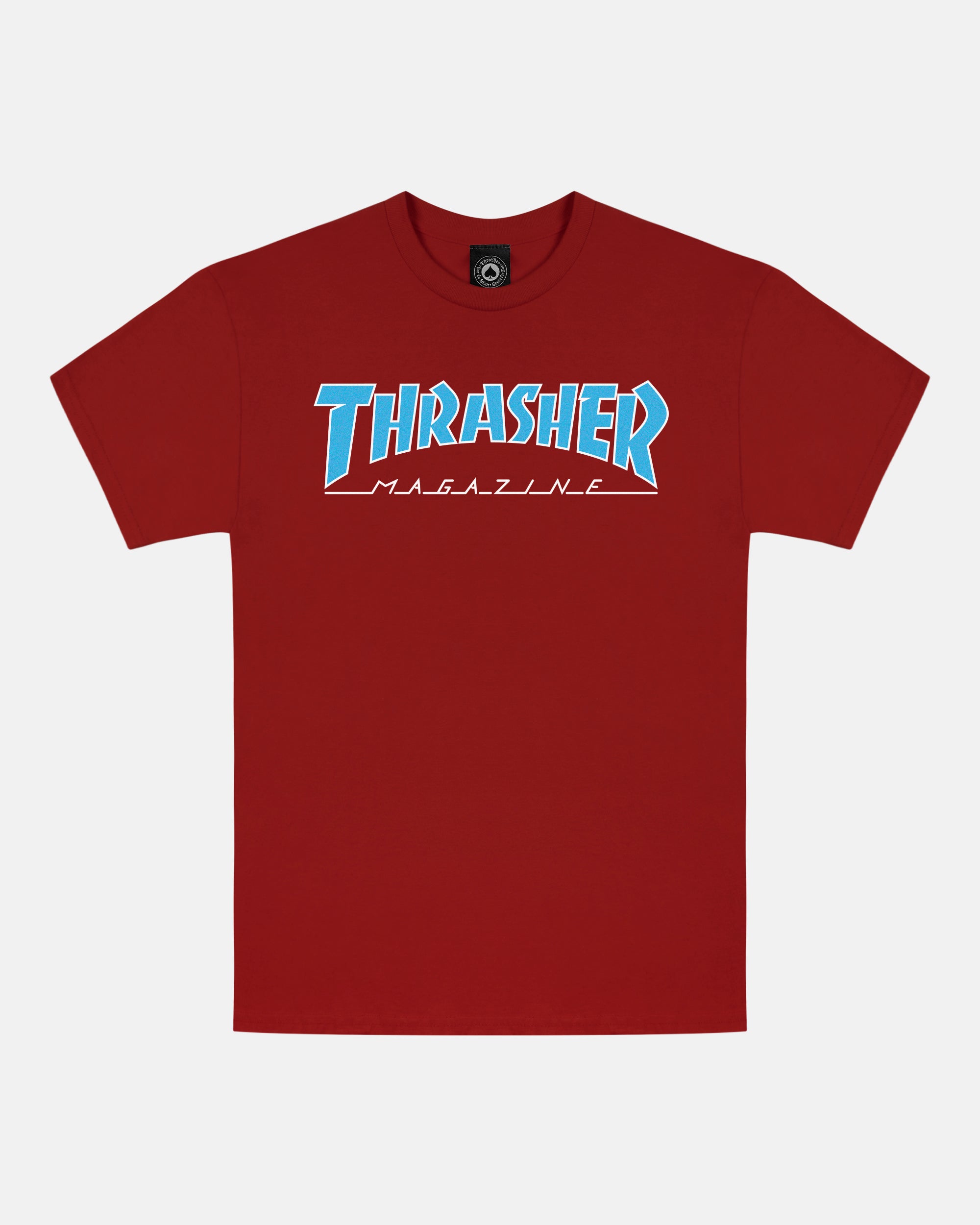 Thrasher Outlined t-shirt Cardinal Red cotone