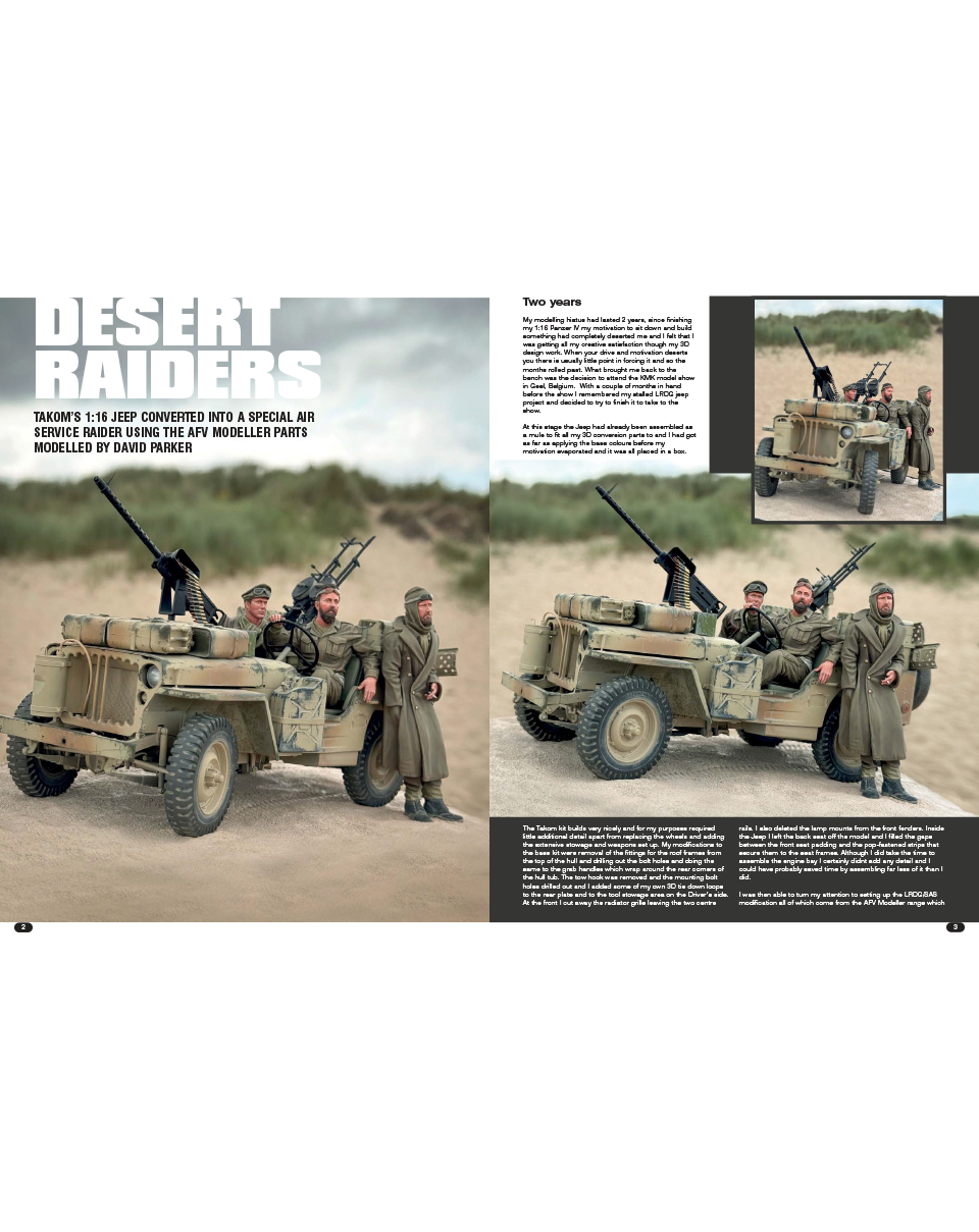AFV Modeller numero 138 rivista copia singola in inglese