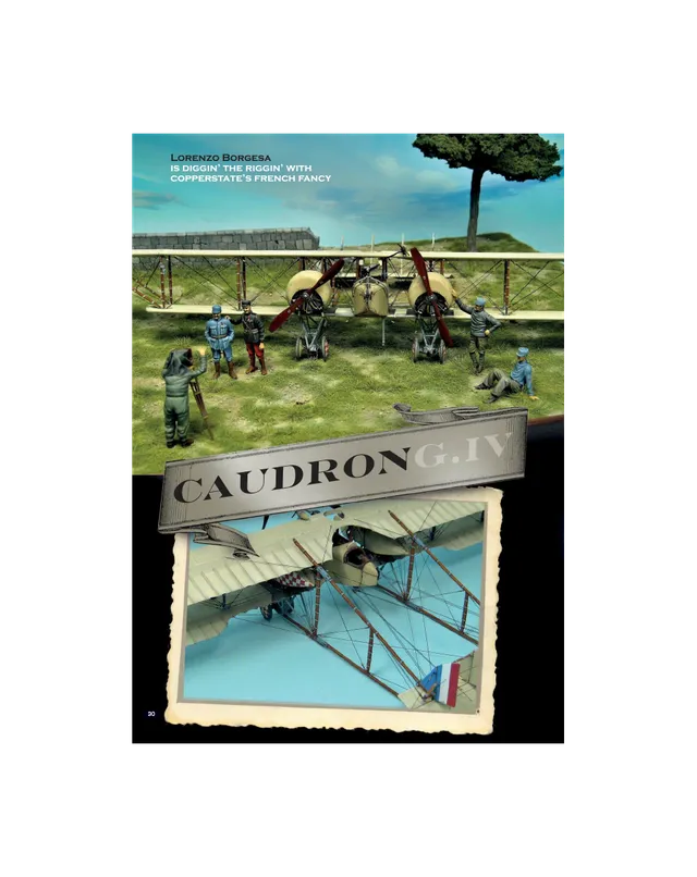 AFV Modeller AIR111 Caudron G.IV articolo PDF copia singola