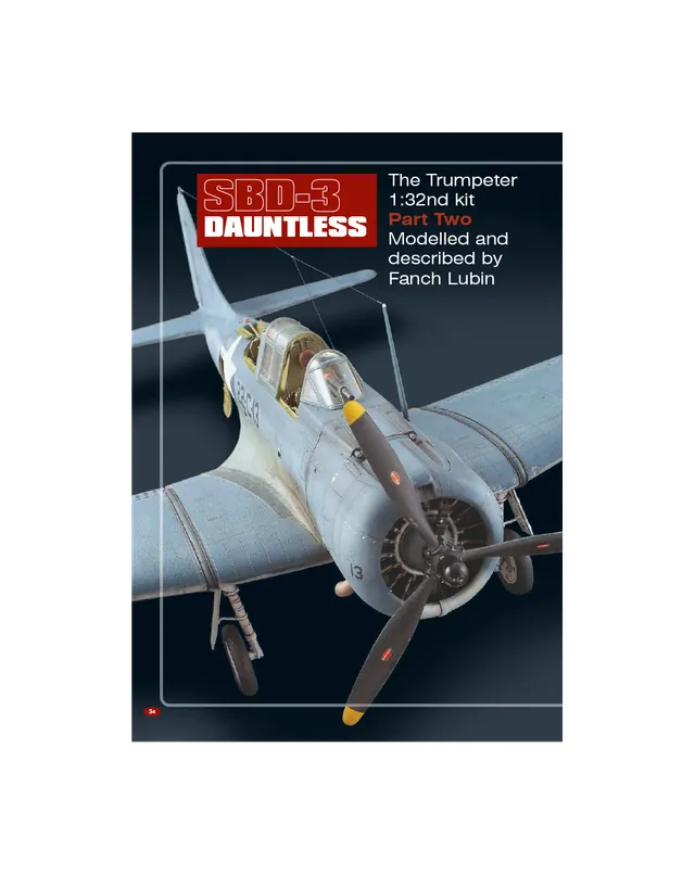 AFV Modeller AIR 13 SBD-3 Dauntless articolo PDF copia singola