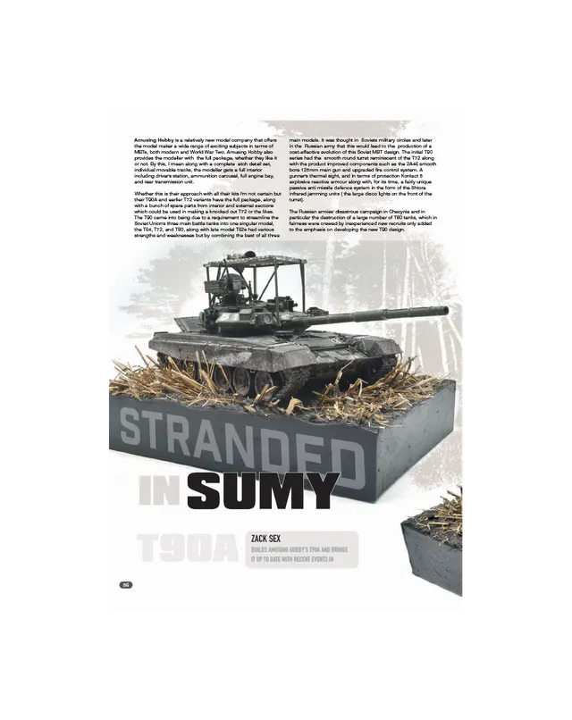 AFV Modeller AFV143 Stranded in Sumy articolo PDF carri