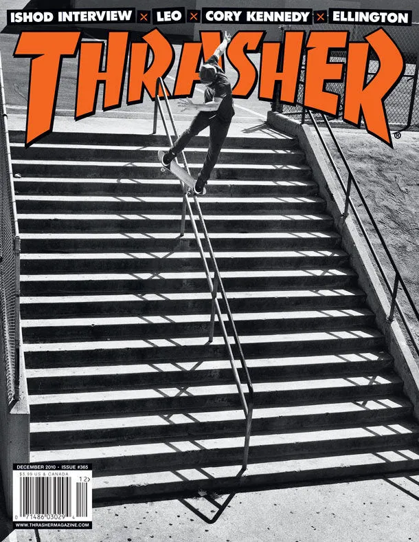 Thrasher Magazine dicembre 2010 rivista arretrato