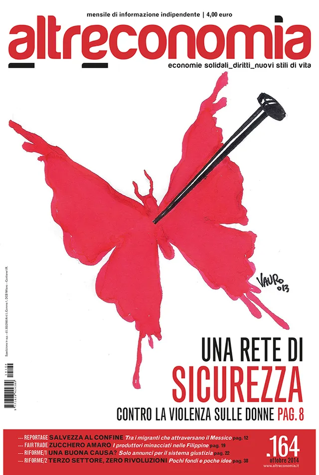 Altreconomia 164 rivista ottobre 2014 rete sicurezza