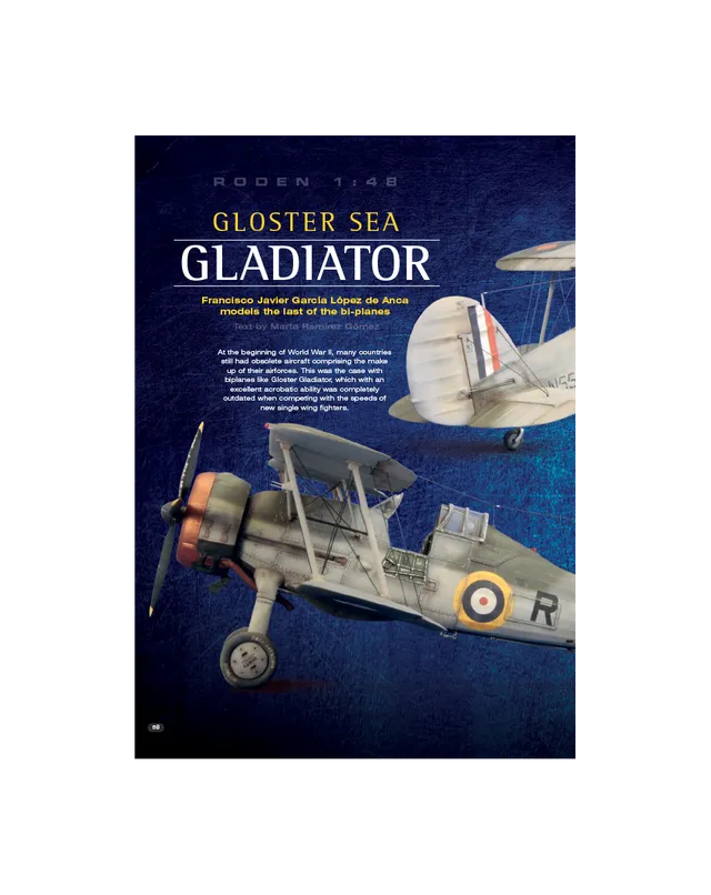 AFV Modeller AIR52 Gloster Sea Gladiator articolo PDF