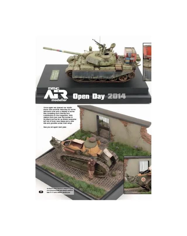 AFV Modeller AFV79 articolo PDF Open Day 2014 mezzi militari