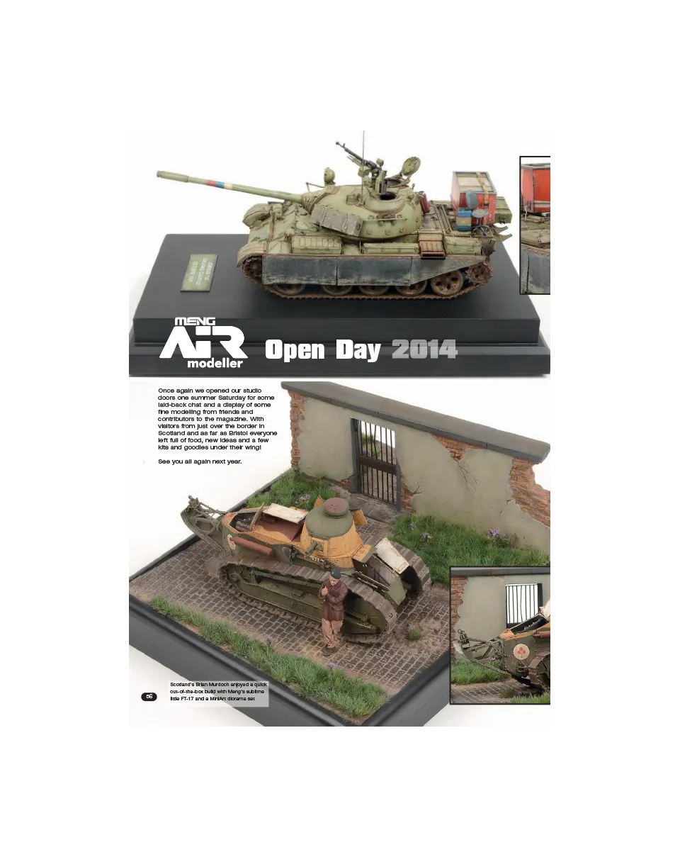 AFV Modeller AFV79 articolo PDF Open Day 2014 mezzi militari