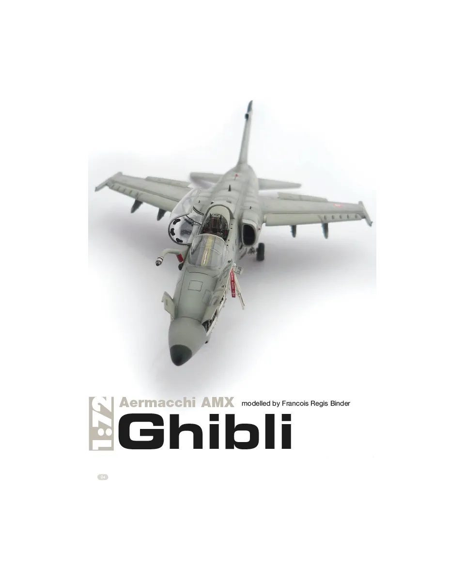 AFV Modeller AIR 33 AMX Ghibli articolo PDF copia singola