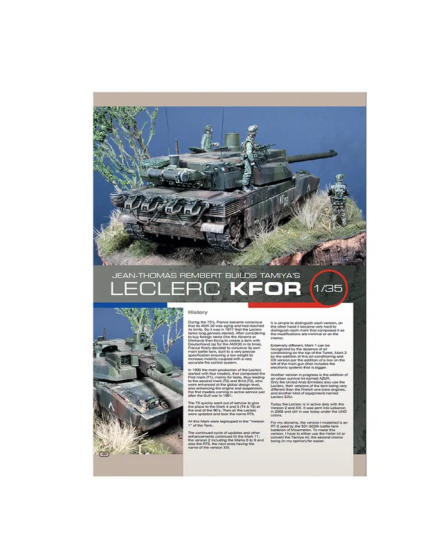 AFV Modeller Issue 57 articolo PDF Leclerc KFOR