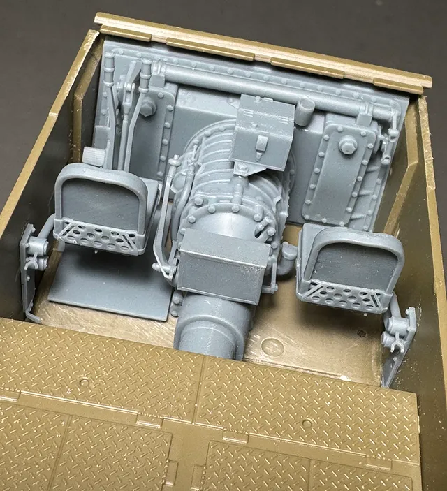 AFV Modeller 16340 M10 Achilles abitacolo set dettaglio 1:35