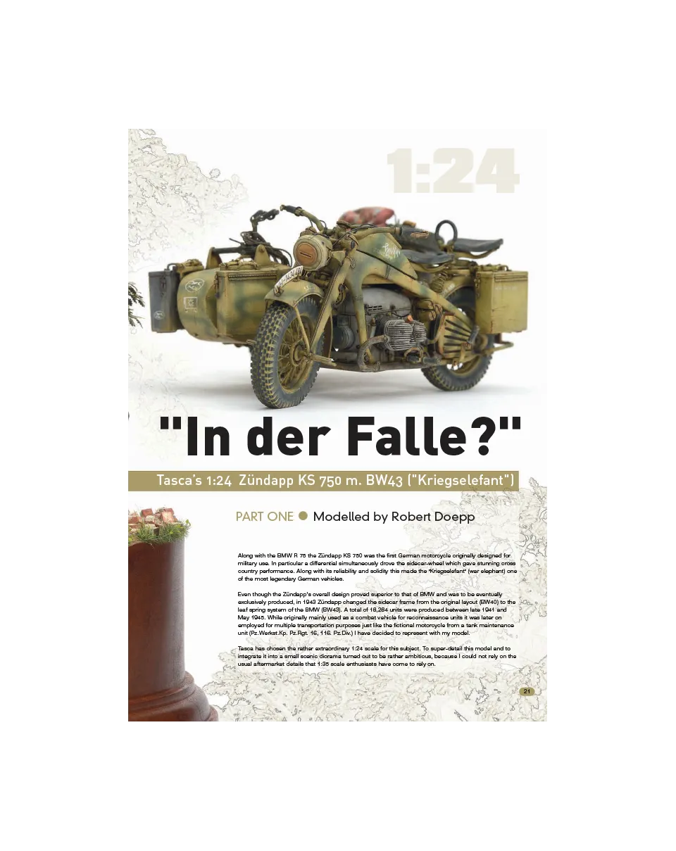 AFV Modeller AFV73 In der Falle Part One articolo PDF
