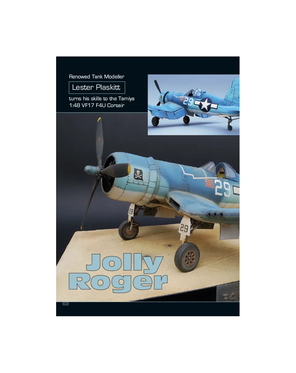 AIR Modeller AIR25 Jolly Roger articolo PDF copia singola navy