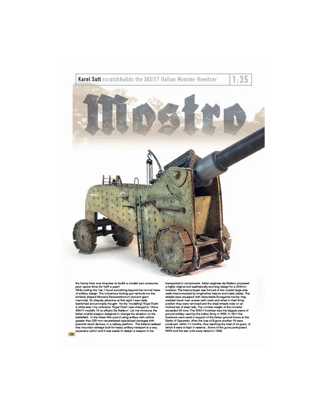 AFV Modeller AFV113 Mostro articolo PDF mezzi militari